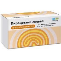 Пирацетам Реневал таб. п/пл. об. 200мг №60 (20х3) Обновление ПФК