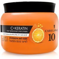 CARELINE маска 10 д/поврежденных и секущихся волос с витамином С и кератином 500мл SANO INTERNATIONAL LTD/Израиль