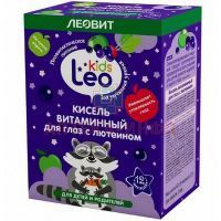 Кисель ЛЕОВИТ LEO KIDS витаминный д/глаз с лютеином 12г №5 Леовит Hyтрио