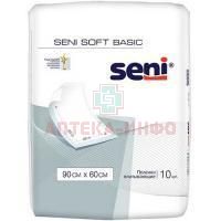 Пеленка SENI SOFT BASIC 90х60см №10 TZMO S.A./Польша