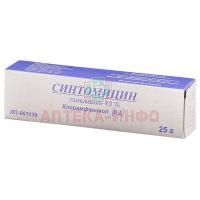 Синтомицин туба(линим.) 10% 25г №1 Тульская ФФ