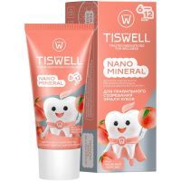Зубная паста детская Tiswell реминерализующая с наногидроксиапатитом нежный персик (с 6 лет) 60г Юнилевер Русь/Россия