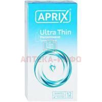 Презерватив APRIX (Априкс) Ультратонкие №12 Thai Nippon Rubber Industry/Таиланд