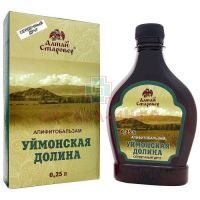 Бальзам УЙМОНСКАЯ ДОЛИНА на меде и прополисе Сердечный друг 250мл Алтай-Старовер/Россия