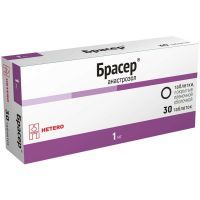 Брасер таб. п/пл.об. 1мг №30 (блистер) Hetero Labs/Индия/Макиз-Фарма