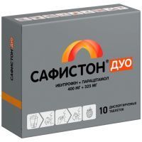 Сафистон Дуо таб. дисперг. 400мг + 325мг №10 Озон/Россия