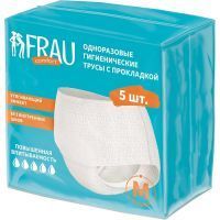 Трусы FRAU comfort однораз. с прокладкой разм. M №5 Changzhou Dailys Care Products/Китай