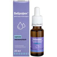 Виброфен фл.-кап.(капли наз.) 0,25мг+2,5мг/мл 20мл Флора Кавказа