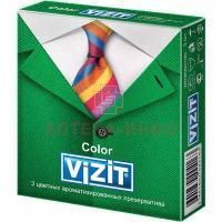 Презерватив VIZIT Color (цветные ароматиз.) №3 CPR Productions und Vertriebs/Германия