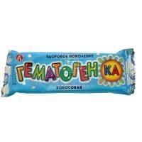 Гематогенка плитка 40г (кокосовая) (Руссаль)