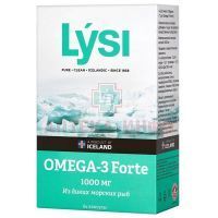 Lysi Омега-3 Форте капс. №64 Lysi HF/Исландия