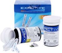 Тест-полоска EXACTIVE VITAL №50 MicroTech Medical (Hangzhou)/Китай
