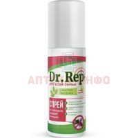 Средство ДОКТОР РЕП (Dr. Rep) от комаров и клещей универсальный 100мл (аэрозоль) Аэро-Про