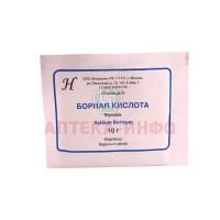 Борная кислота пор. 10г Новация