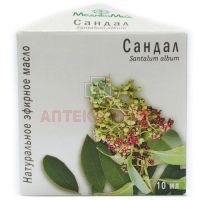 Масло эфирное Сандаловое 10мл Медикомед