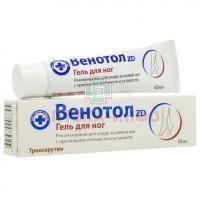 Гель Венотол ZD д/ног 50мл Зеленая Дубрава