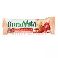 Батончики BONA VITA (Бона Вита) орех в йогурте (фисташки, клюква, мед) 35г Формула Жизни/Россия