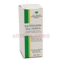 Валерианы настойка фл. 25мл Тверская ФФ