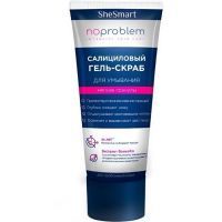 Гель-скраб NoProblem Shesmart салиц. д/умывания 100мл Смарт Бьюти/Россия