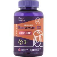 Мармеладки Бон Дижон с вит. Д3 пастилки жев. №60 (вишня) Алина Фарма