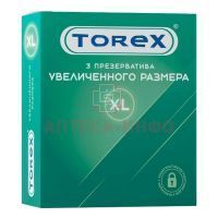 Презерватив TOREX увелич. размера XL №3 Бергус/Россия