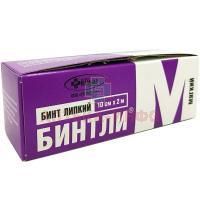 Бинт БИНТЛИ-М липкий мягкий 10см х 2м Пальма