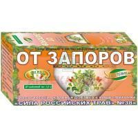 Чай лечебный СИЛА РОССИЙСКИХ ТРАВ №38 от запоров пак.-фильтр №20 Региональн. центр фиточаев/Витачай/Россия