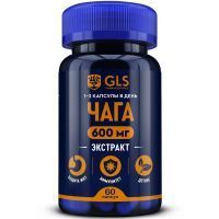 GLS Чага капс. 400мг №60 Глобал Хэлфкеар