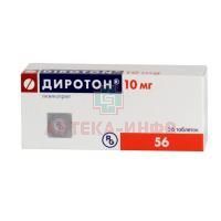 Диротон таб. 10мг №56 Гедеон Рихтер-РУС