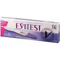 Тест на беременность EVITEST Perfect струйный с кассетой-держателем Sanavita Pharmaceuticals/Германия