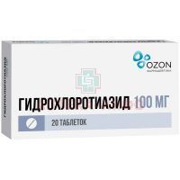 Гидрохлоротиазид таб. 100мг №20 Озон