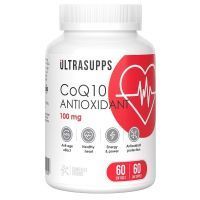 ULTRASUPPS Антиоксидант Коэнзим Q10 капс. мягкие 100мг №60 Ultra Energy Supplements Trading L.L.C/Китай