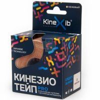 Лента клейкая КИНЕЗИО-ТЕЙП эласт. самоприлипающий 5м х 5см (беж.) Winner Industries (Shenzhen)/Китай