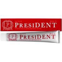 Зубная паста ПРЕЗИДЕНТ Active (Актив) 75мл Зеленая Дубрава/Россия