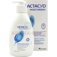 Лактацид MOISTURIZING (увлажняющее) Фарма средство д/предотвращения чувства сухости д/интимн. гигиены (молочная кисл., увлажн. L2G комп.) 200мл (Soprodal/Бельгия)