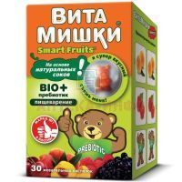 Витамишки Bio+ (пребиотик) д/пищеварения пастилки жев. №60 Trolli/Германия/БиоВид/Россия