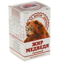 Медвежий жир капс. №100 ПБОЮЛ Пресняков/Россия