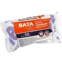 Вата HELP хирург. стер. 50г Эверс-фарм