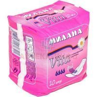 Прокладки гигиенические МИЛАНА VITA Ultra Dry №10 Гигиена-Сервис
