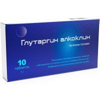 Глутаргин Алкоклин таб. 1г №10 Фармамед