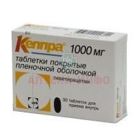 Кеппра таб. п/пл. об. 1000мг №30 Р-Фарм