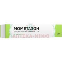 Мометазон туба(крем д/наружн. прим.) 0,1% 15г №1 Тульская ФФ