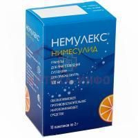 Немулекс пак.(гран. д/приг. сусп. д/приема внутрь) 100мг №10 Rompharm Company/Румыния/Сотекс