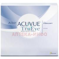 Линзы ACUVUE TRU EYE (1 день) pk 90 Dia 14.2 BC 8.5  контактные мягкие корриг. (-3,50) Johnson & Johnson Vision Care (Vistakon)