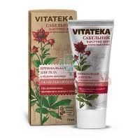 ВИТАТЕКА (VITATEKA) крем-бальзам д/тела разогревающий с сабельником, барсуч. жиром и красным перцем 75мл Народные промыслы