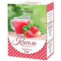 Кисель АЛТАЙФЛОРА "Сладкая ягодка" Клубничный 1кг (пак.) Алтайская чайная компания/Россия
