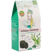 Хлебцы льняные со спирулиной 100г Олеос Хлебцы льняные со спирулиной 100г Олеос