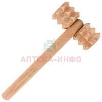 Массажер MA-6109 каток дерев. зубчатый Крейт/Россия