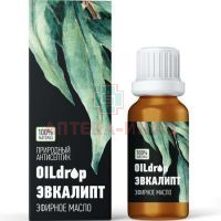 Масло эфирное OILDROP Эвкалиптовое 10мл Эльфарма