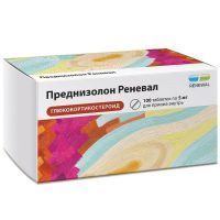 Преднизолон Реневал таб. 5мг №100 (20х5) Обновление ПФК